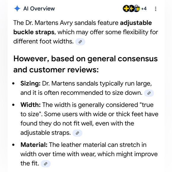 Dr Martens “AVRY” Women’s White Platform Sandals Size US 7 EU 38 NEW